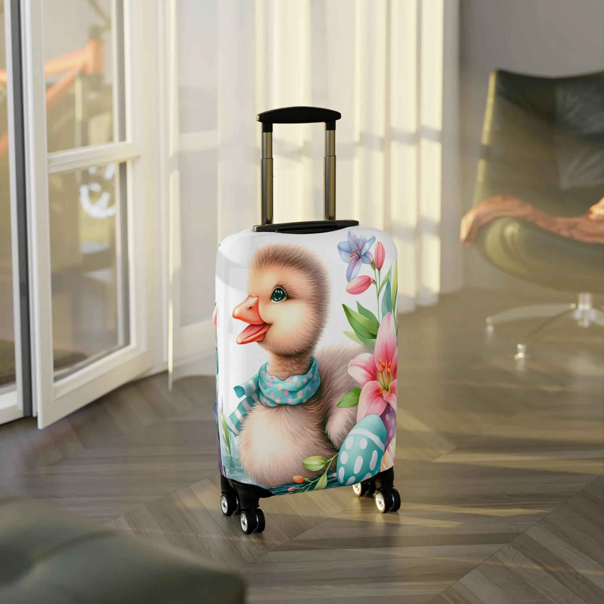 Luggage Cover, Easter, Duck, awd-1628