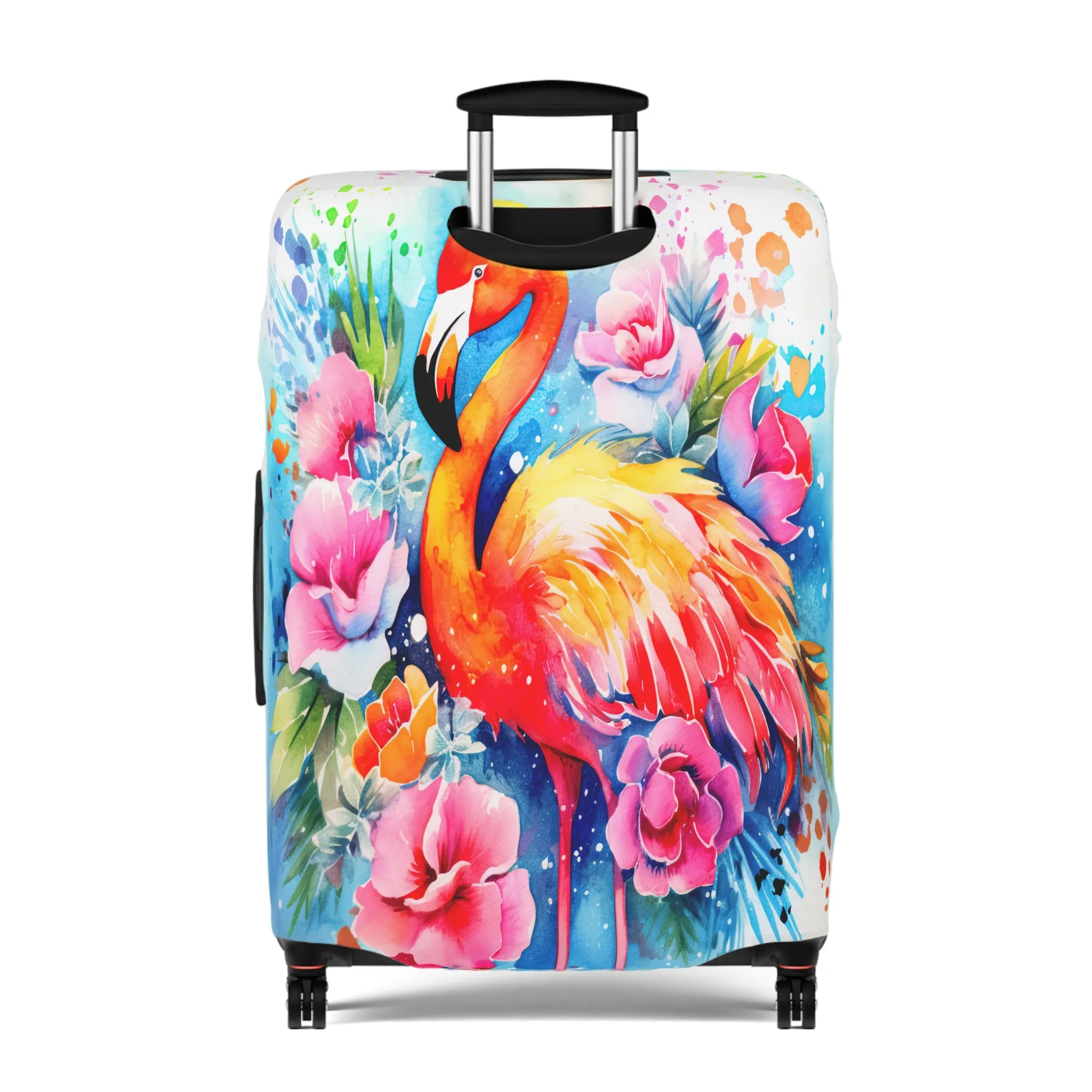 Luggage Cover, Flamingo, awd-242