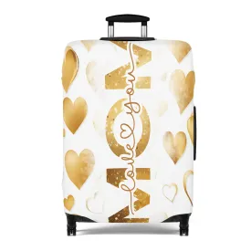 Luggage Cover, Mom, Hearts, awd-1442