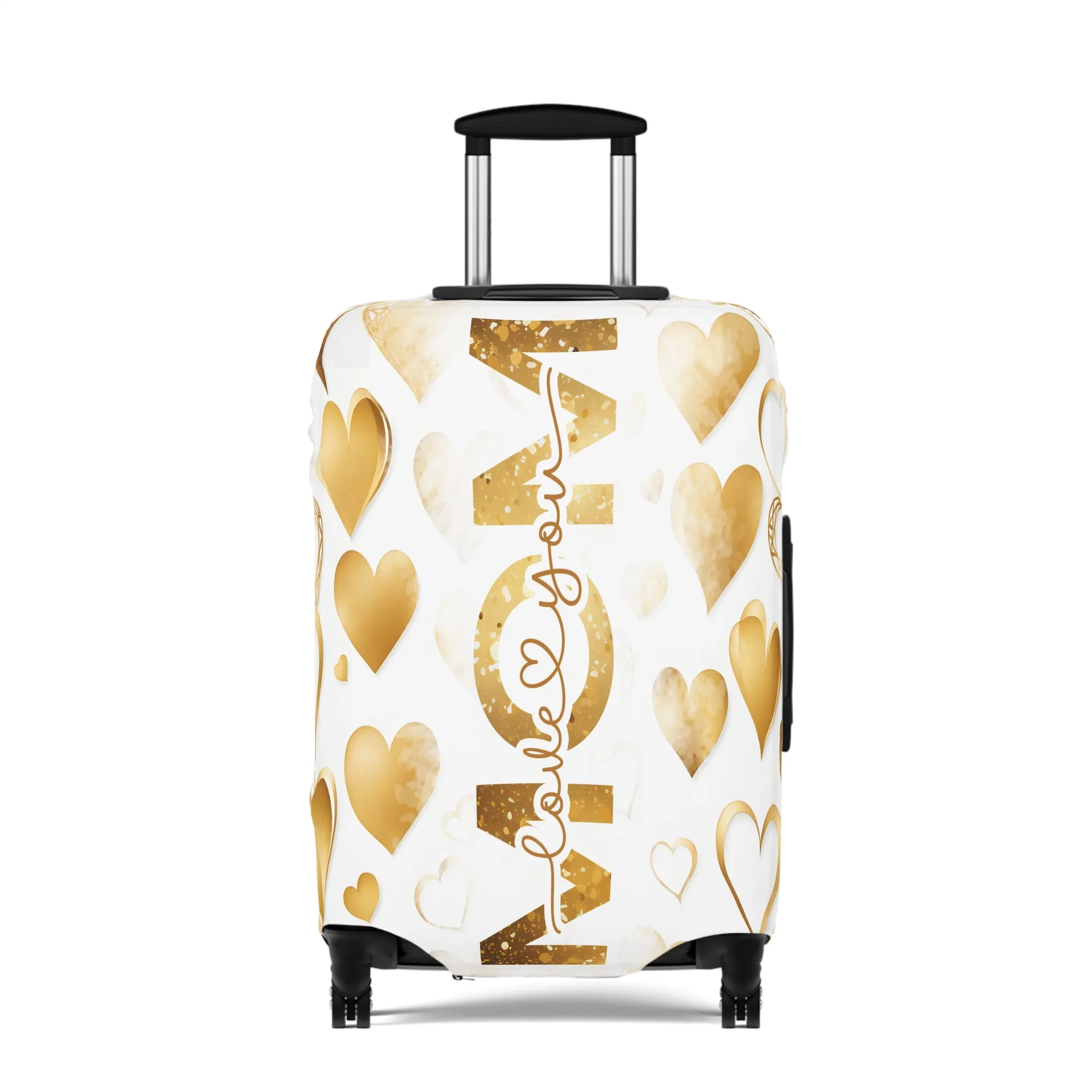 Luggage Cover, Mom, Hearts, awd-1442