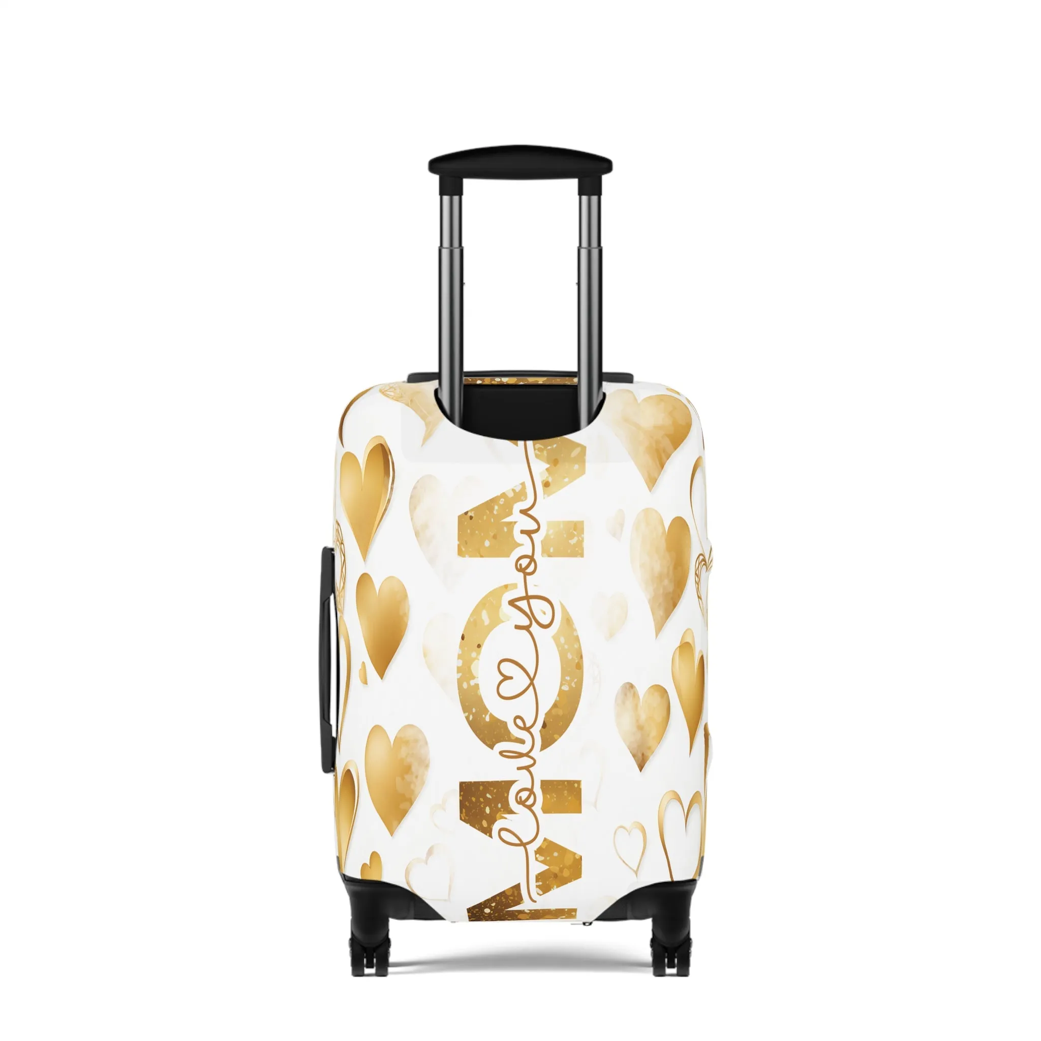 Luggage Cover, Mom, Hearts, awd-1442