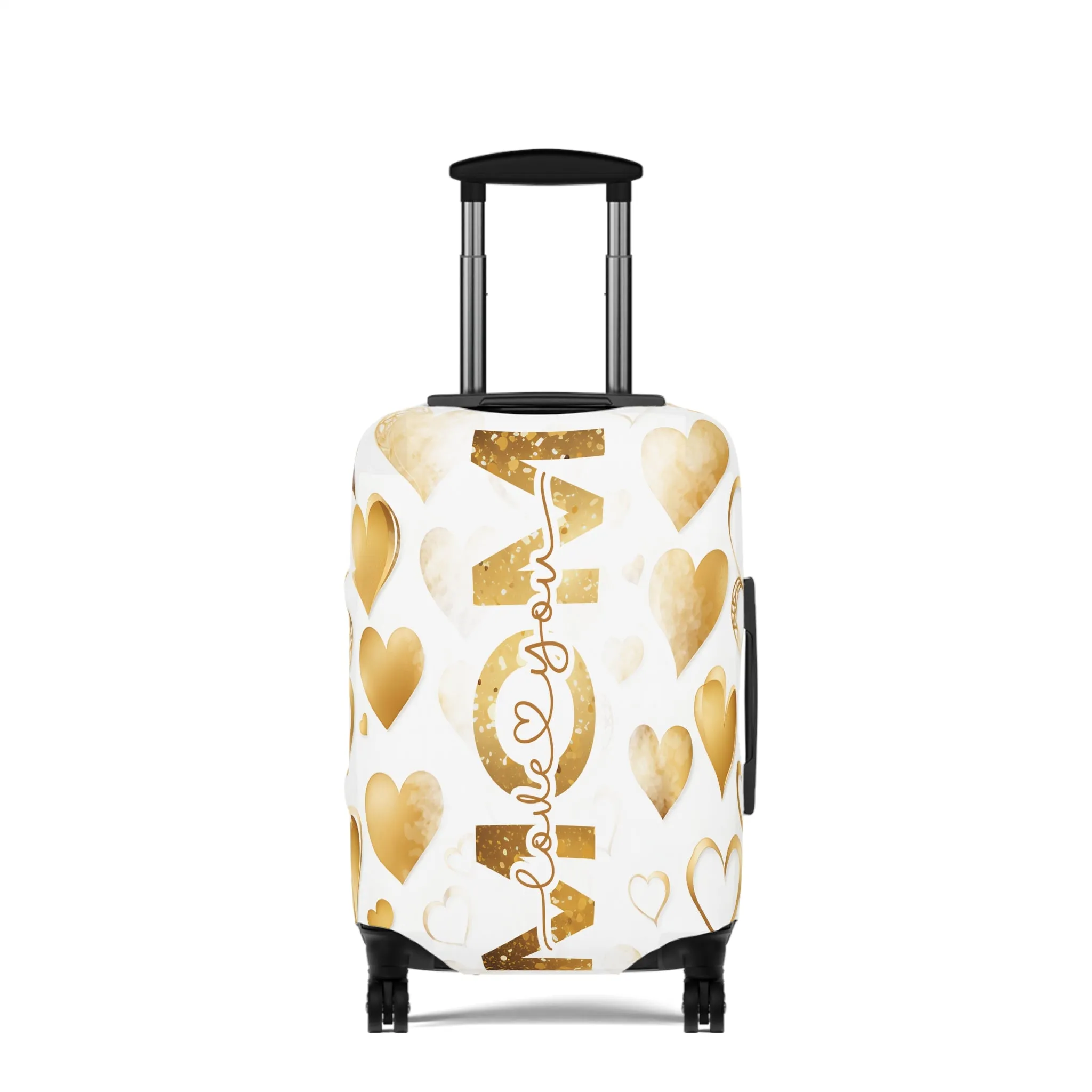 Luggage Cover, Mom, Hearts, awd-1442