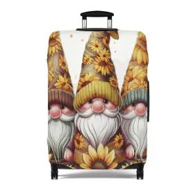 Luggage Cover, Sunflowers, Gnomes, awd-1744