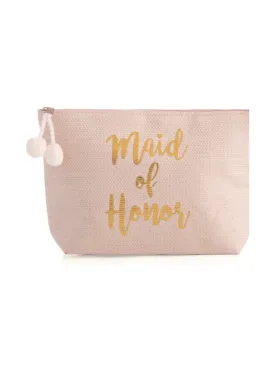 Maid of Honor Zip Pouch - Blush