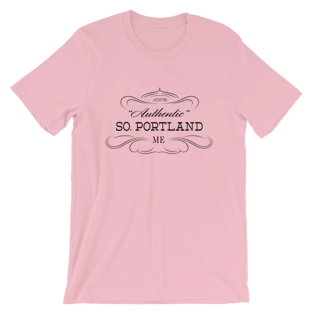 Maine - South Portland ME - Short-Sleeve Unisex T-Shirt - "Authentic"