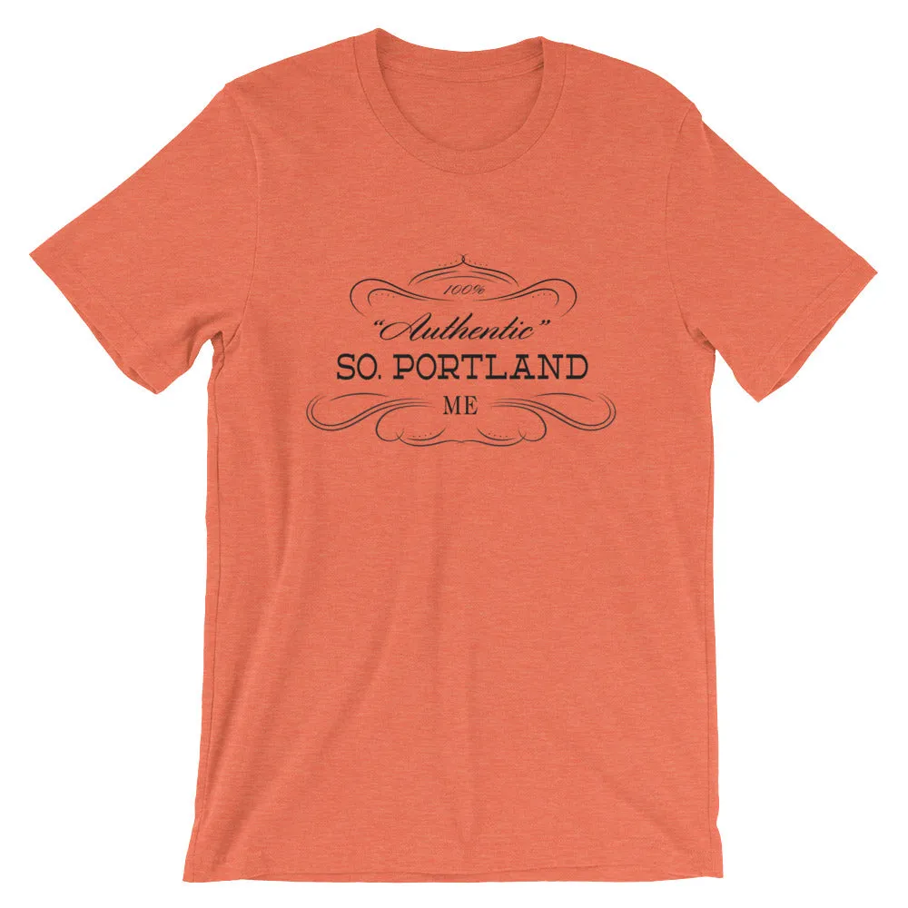 Maine - South Portland ME - Short-Sleeve Unisex T-Shirt - "Authentic"