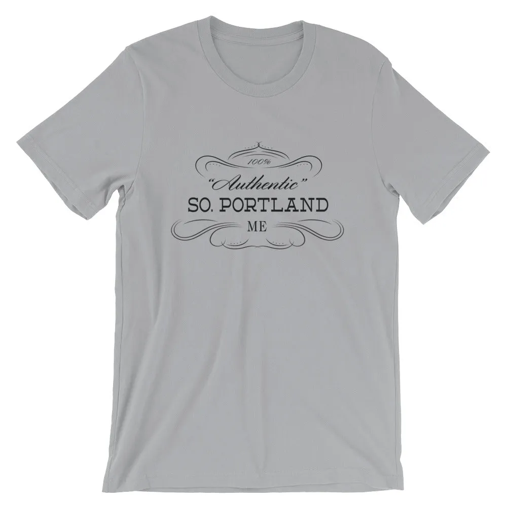 Maine - South Portland ME - Short-Sleeve Unisex T-Shirt - "Authentic"