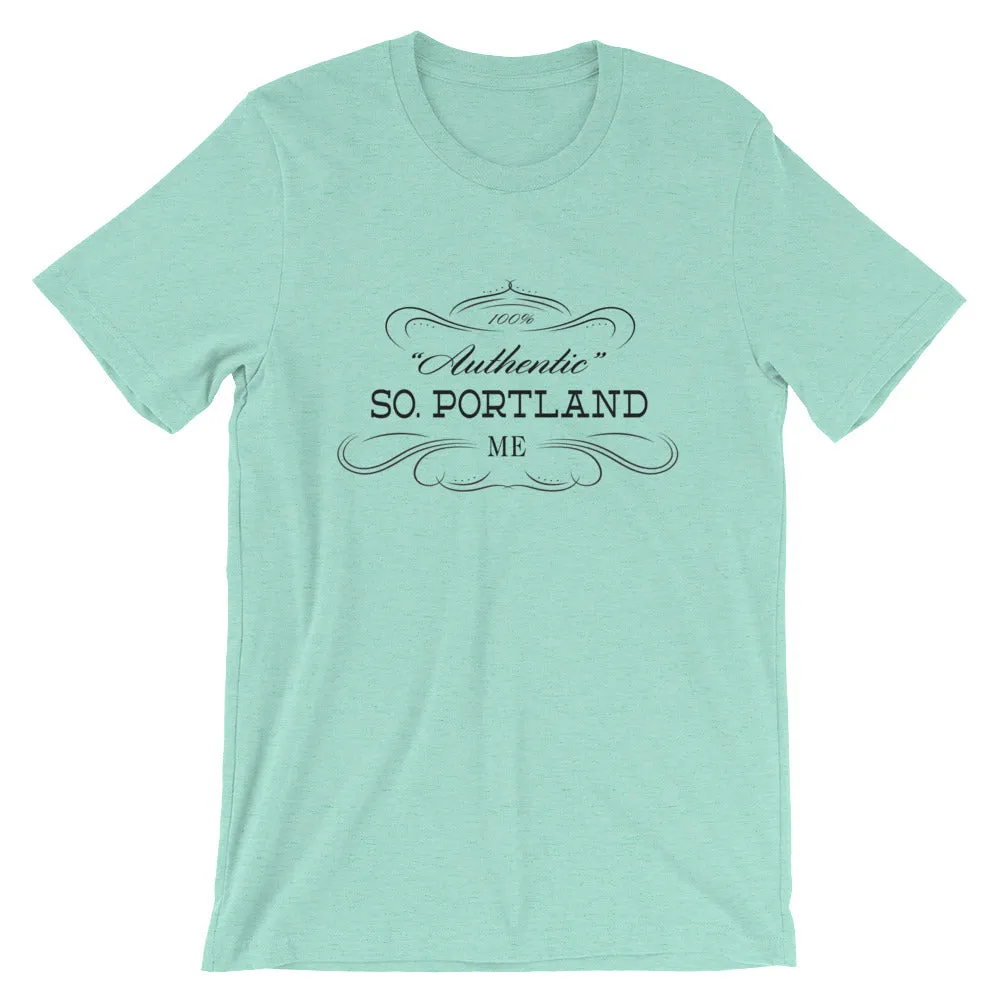 Maine - South Portland ME - Short-Sleeve Unisex T-Shirt - "Authentic"