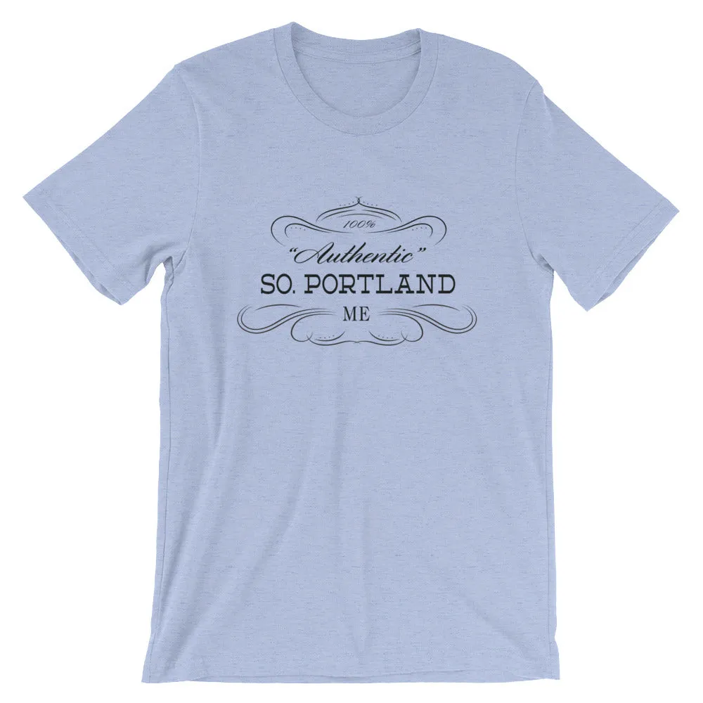 Maine - South Portland ME - Short-Sleeve Unisex T-Shirt - "Authentic"