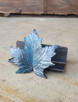 Maple Leaf Business Card Holder