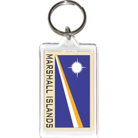 Marshall Islands Acrylic Key Holders