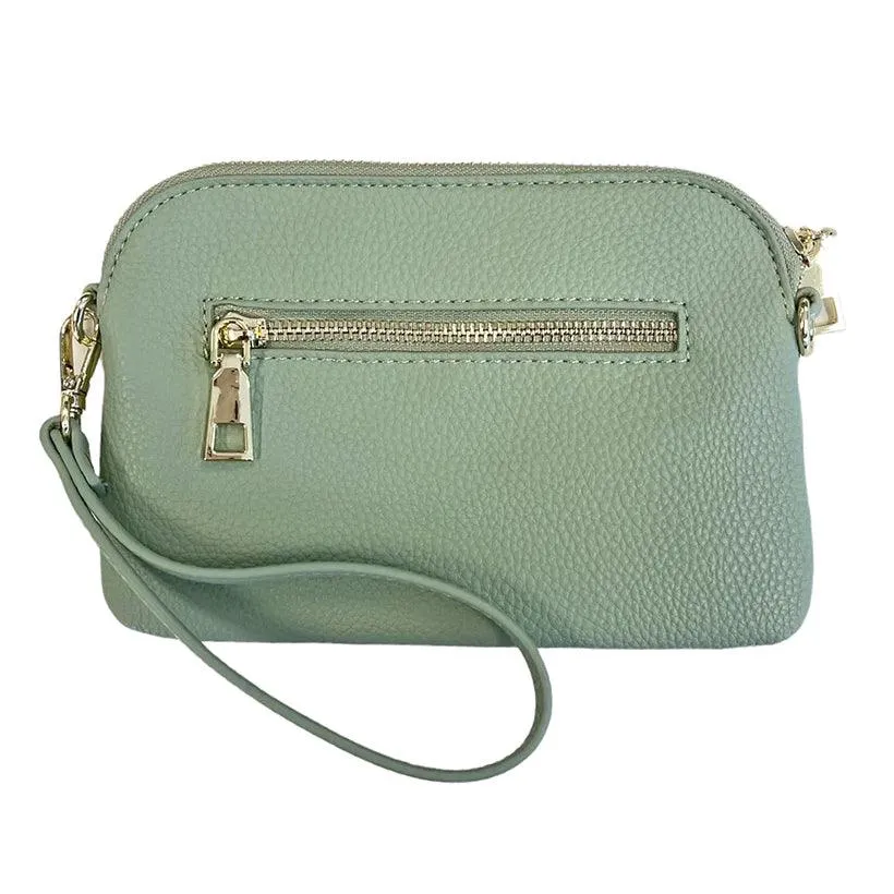 Missy Hugo Cross Body Bag | Pistachio