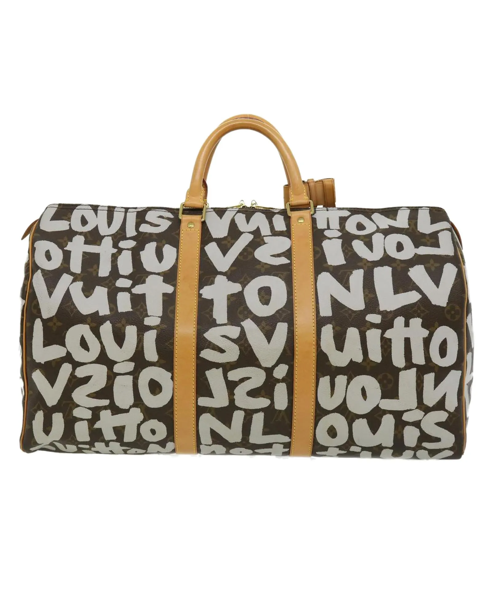 Monogram Graffiti Keepall 50 Boston Bag