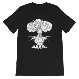 Mushroom Cloud, Unisex T-Shirt, Black