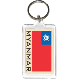 Myanmar Acrylic Key Holders