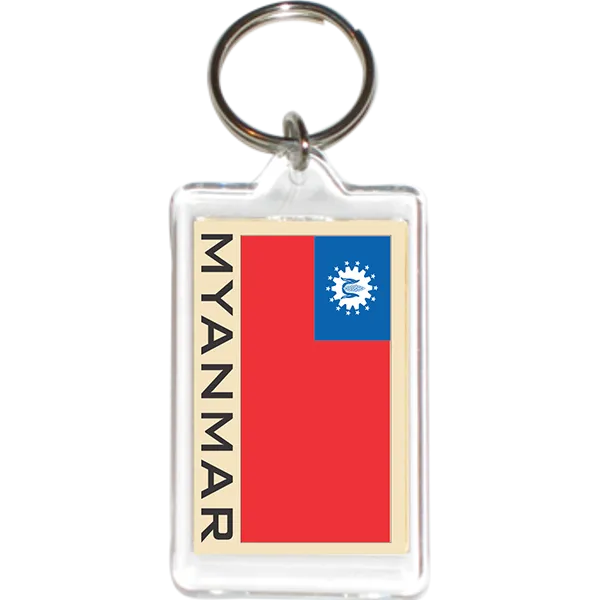 Myanmar Acrylic Key Holders