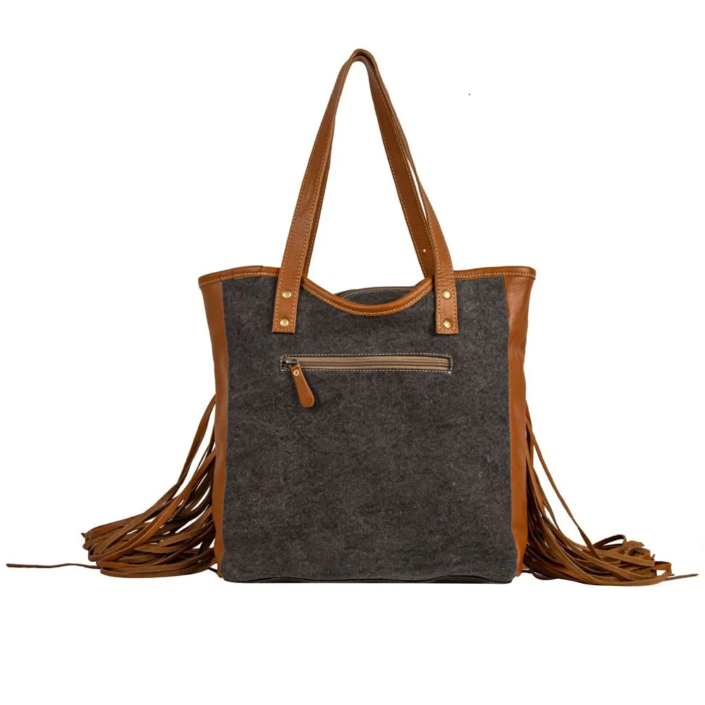 Myra Mojave Fringed Tote