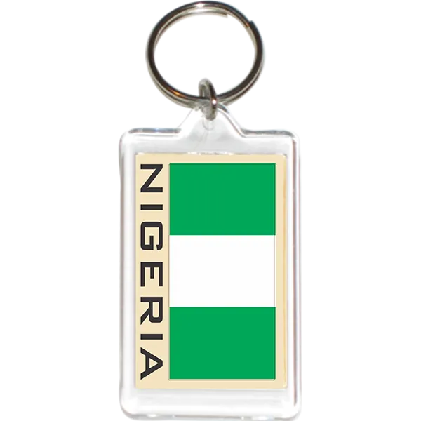 Nigeria Acrylic Key Holders