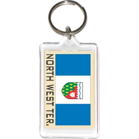 North West Territory Acrylic Key Holders