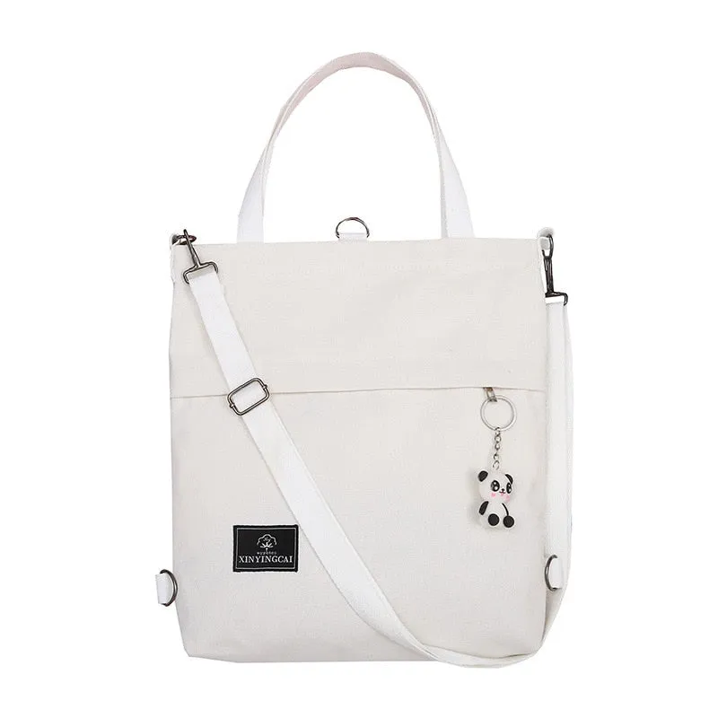 panda handbag leather