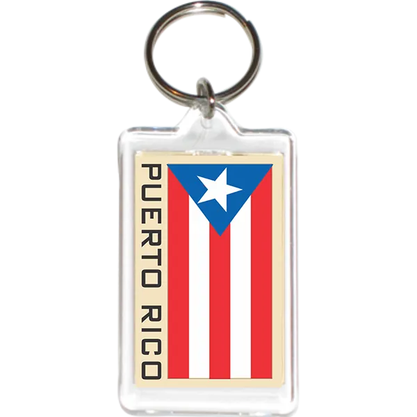 Puerto Rico Acrylic Key Holders