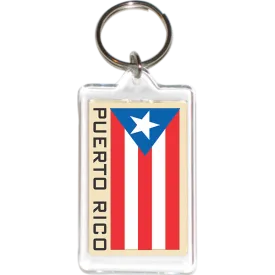 Puerto Rico Acrylic Key Holders