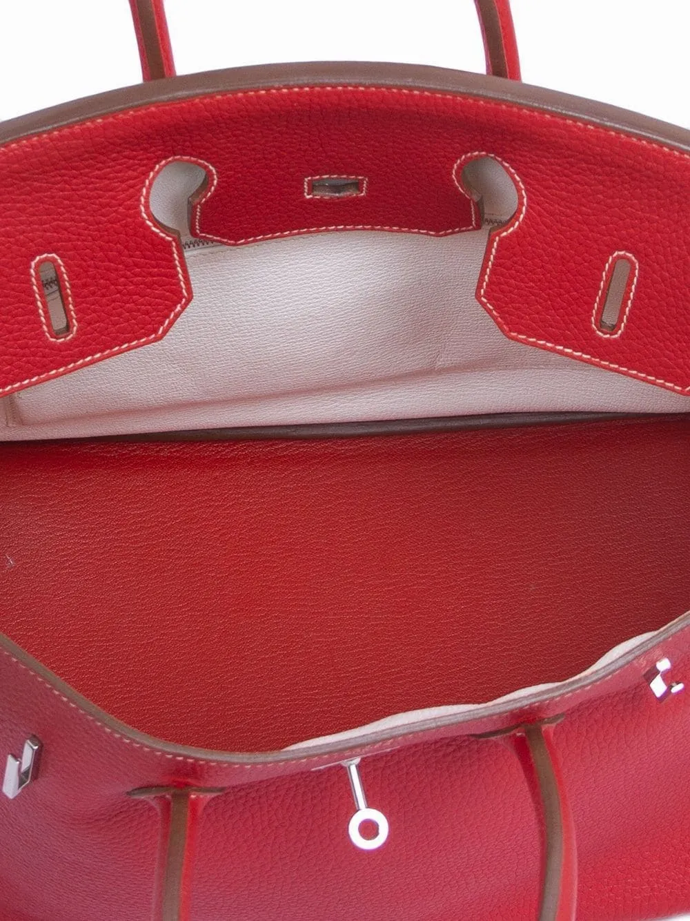 Red Birkin Handbag