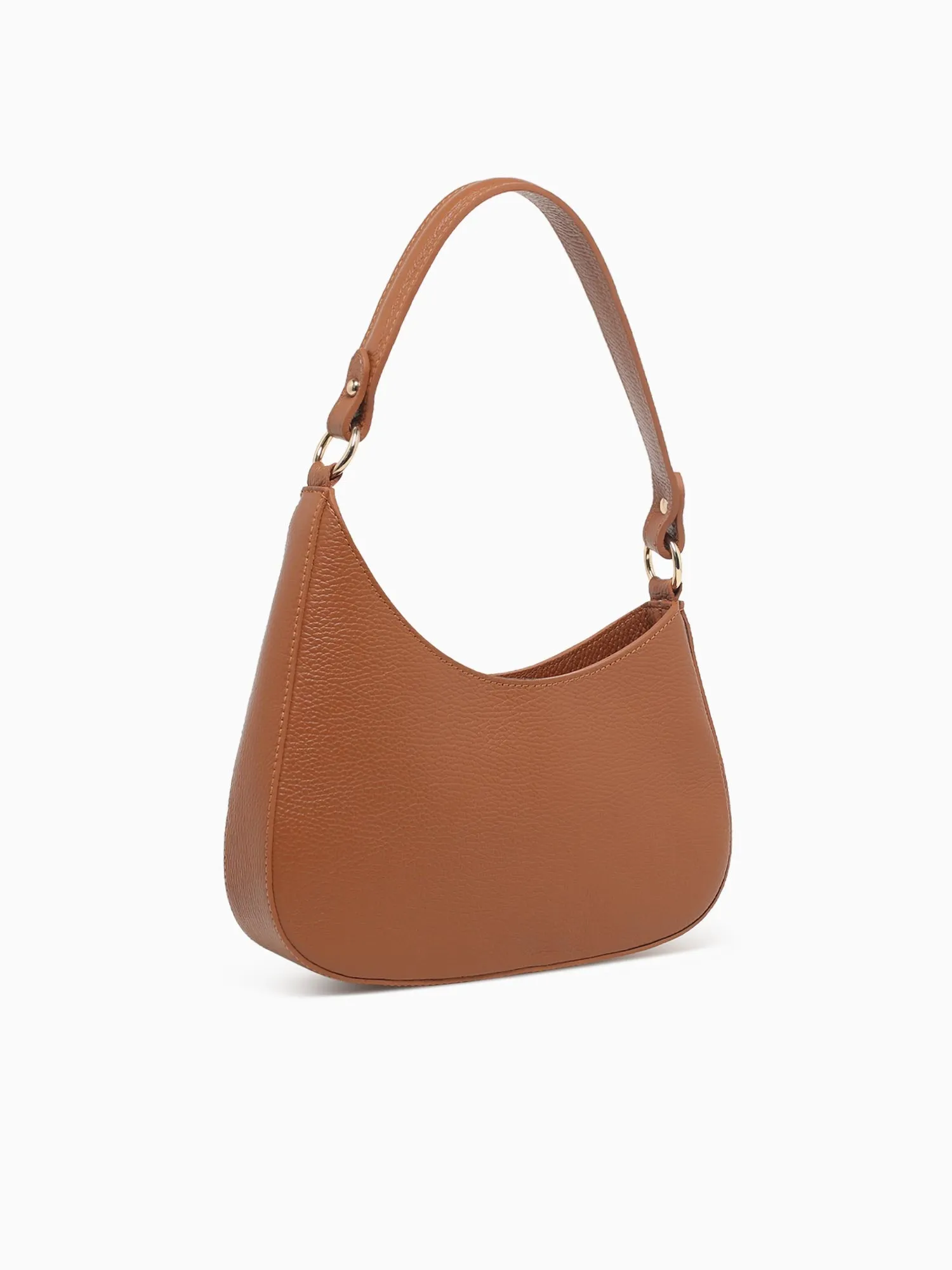 Rika Shoulder Bag Cuoio Scurro