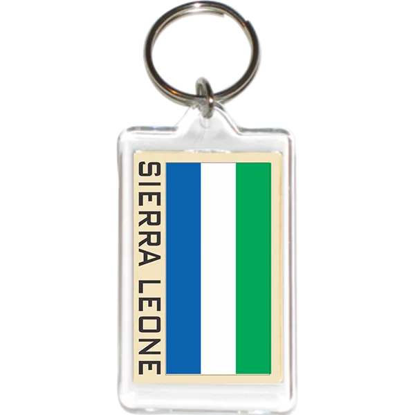 Sierra Leone Acrylic Key Holders