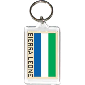 Sierra Leone Acrylic Key Holders