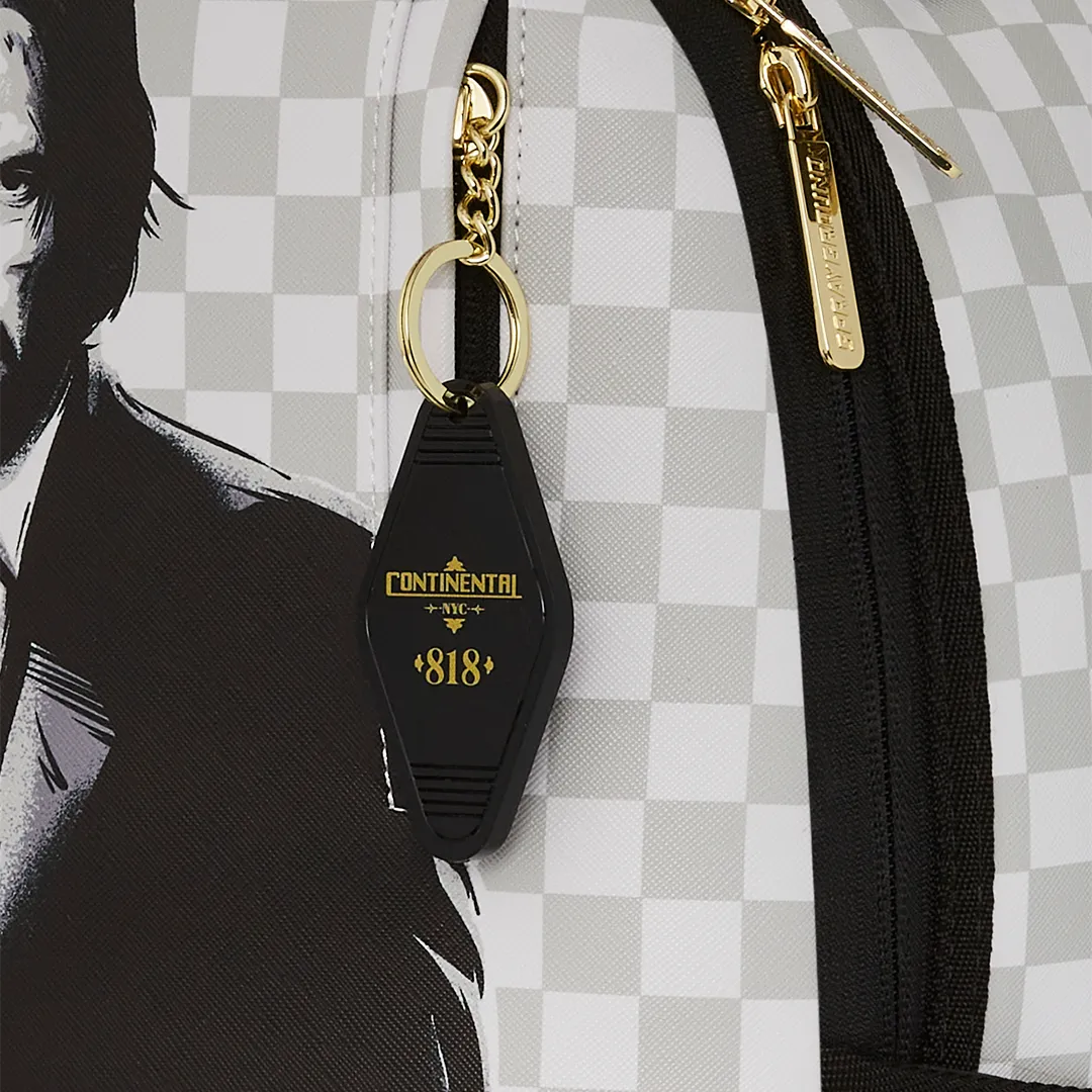 Sprayground John Wick Stand Strong Backpack - Grey / Gold / Black / White