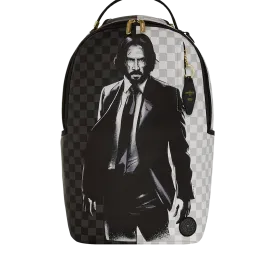 Sprayground John Wick Stand Strong Backpack - Grey / Gold / Black / White