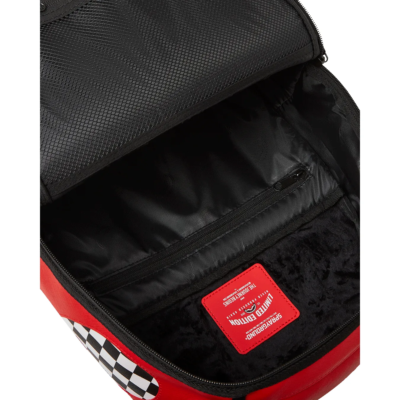 Sprayground Rogue Racer Backpack - Red / Black / White