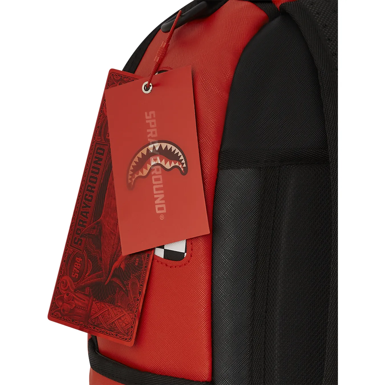 Sprayground Rogue Racer Backpack - Red / Black / White