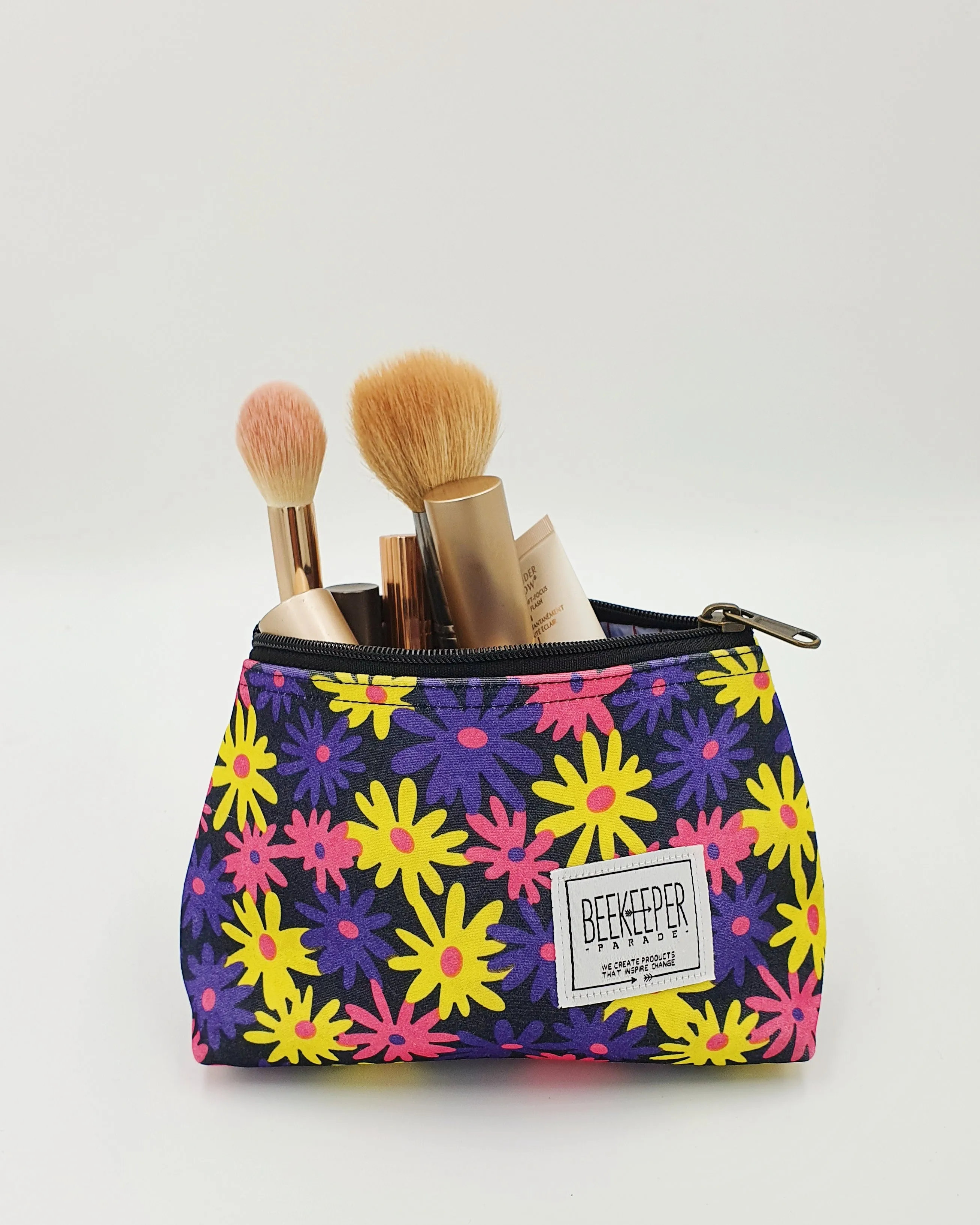 The Camouflage Small Toiletry   Makeup Bag