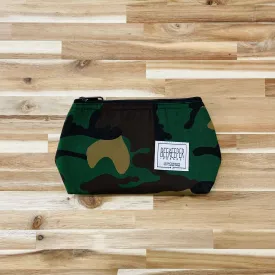 The Camouflage Small Toiletry   Makeup Bag