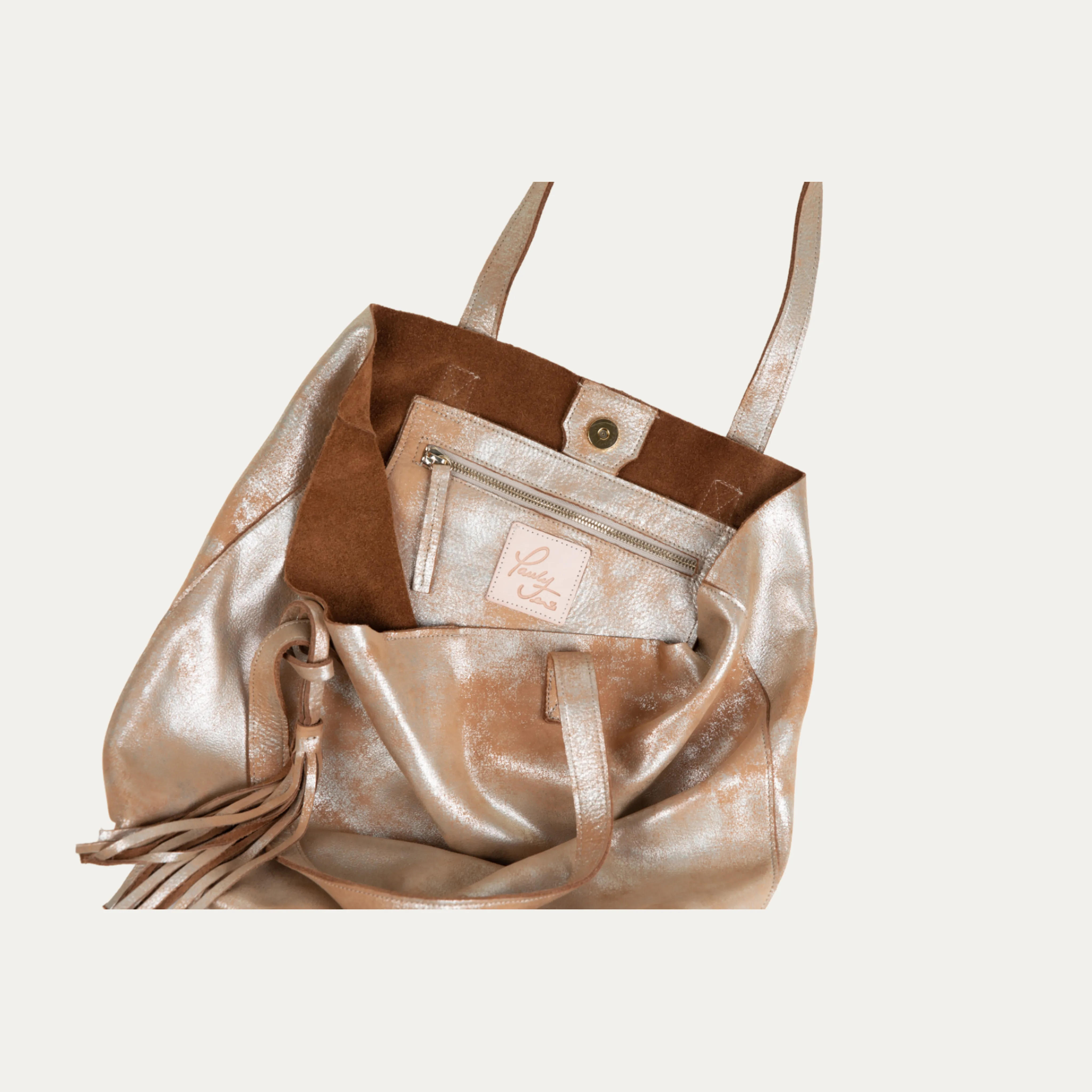 Tote Bag | Blush Metallic