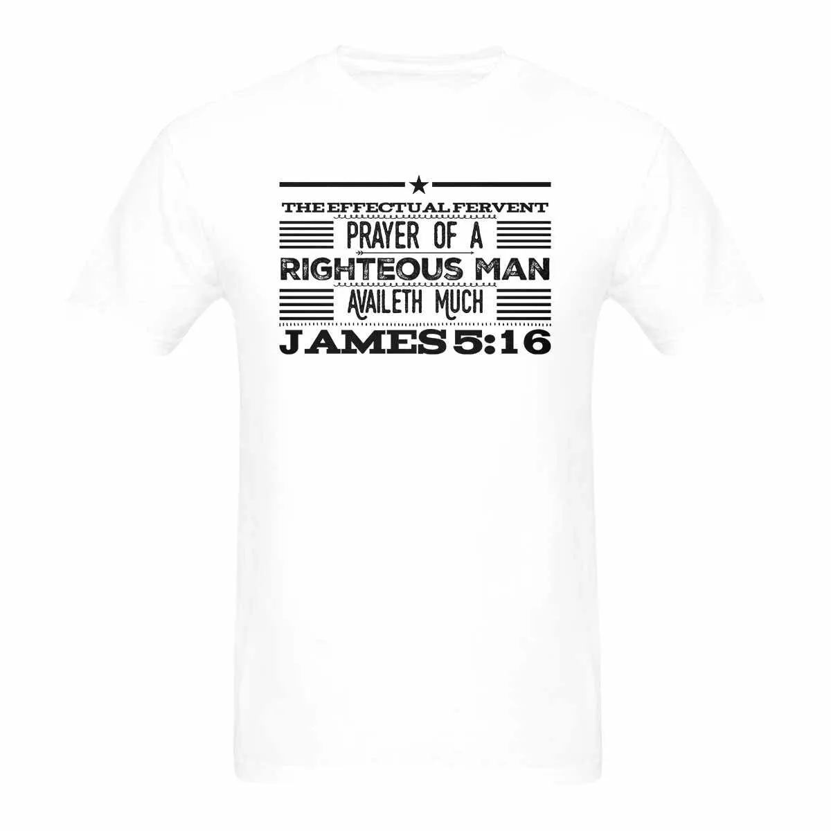 Uniquely You Mens T-Shirt / Inspiration / James 5:16 / Shirt Style (30)