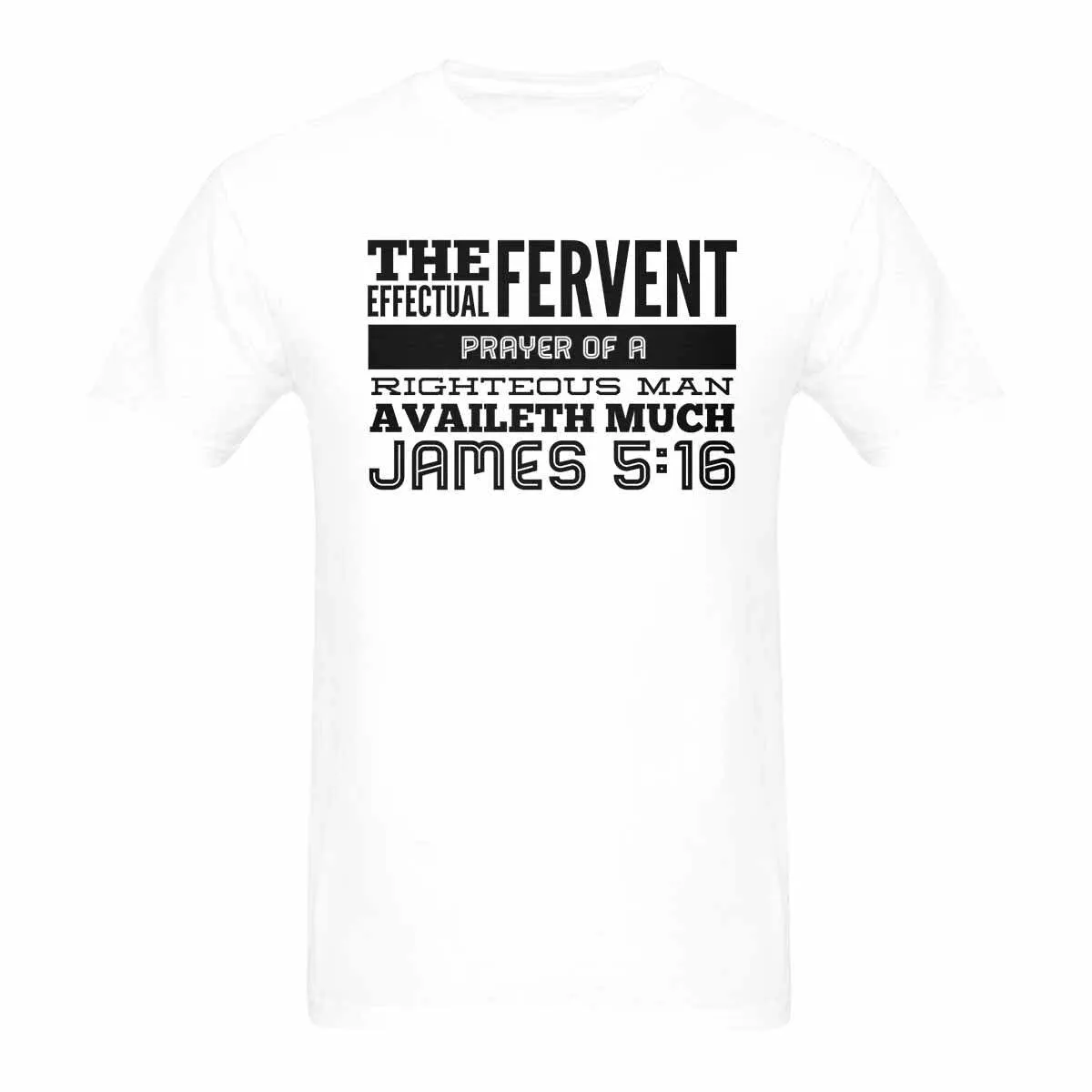 Uniquely You Mens T-Shirt / Inspiration / James 5:16 / Shirt Style (38)