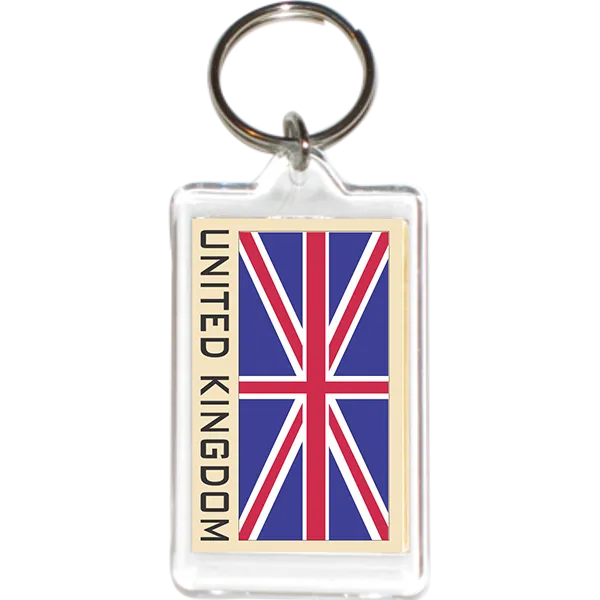 United Kingdom Acrylic Key Holders