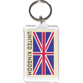 United Kingdom Acrylic Key Holders